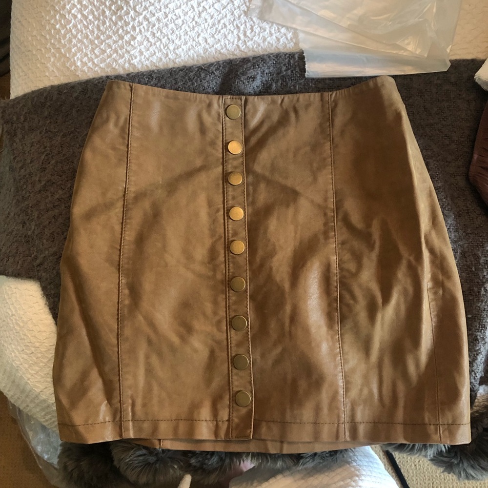 free people button up skirt 6